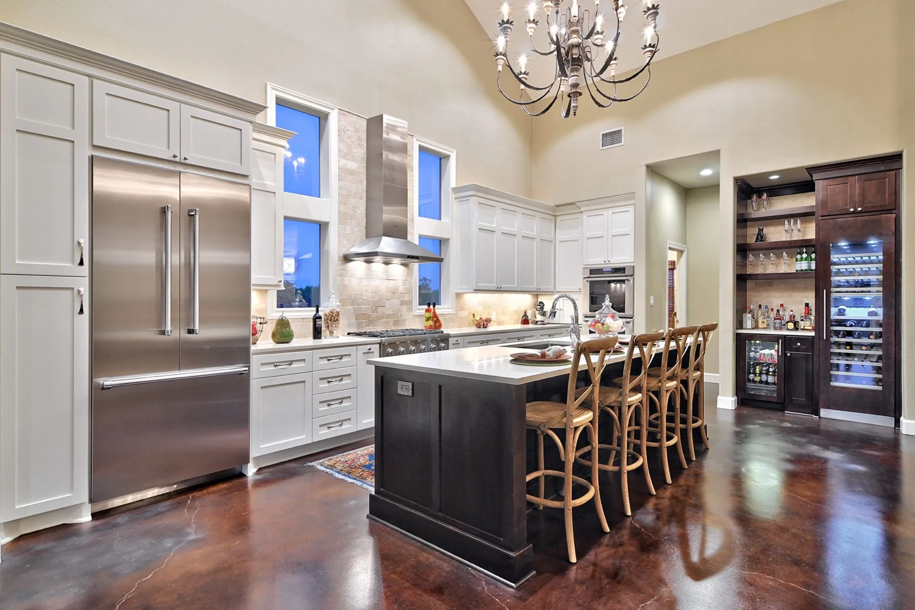 An award-winning kitchen renovation by New Creations in Austin, Texas